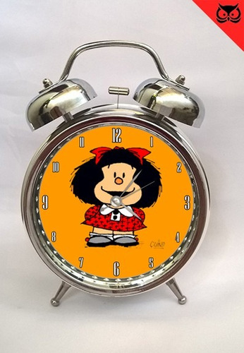 Reloj Despertador Alarma Mafalda 2 Delivery