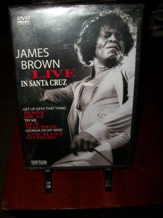 James Brown Live In Santa Cruz Dvd Original