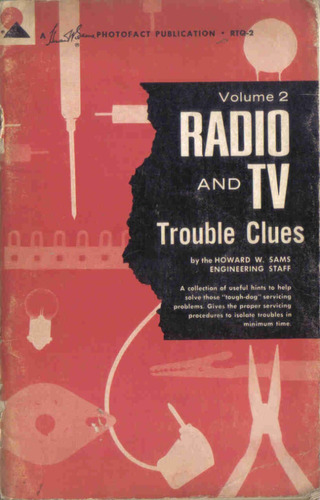 Imagen 1 de 2 de Radio And Tv Trouble Clues - Volume 2 - Sams
