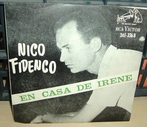 Nico Fidenco En Casa De Irene Simple C/tapa Argentino