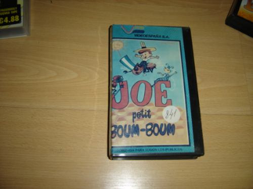 Joe Petit Boum Boum Vhs Infantil Vintage Videoespaña