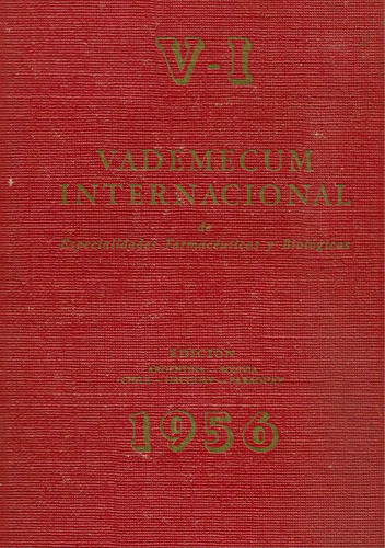 Vademecum Internacional 1956