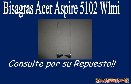 Bisagras Acer Aspire 5102 Wlmi