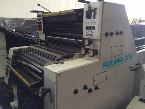 Maquina Offset Bicolor Roland 200 Ano 1993