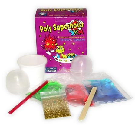 Poly Supernova Kit Para Hacer Goma Elástica 4+ Zincomas