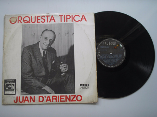 Lp Vinilo Juan D, Arienzo Y Orquesta Tipica 1986