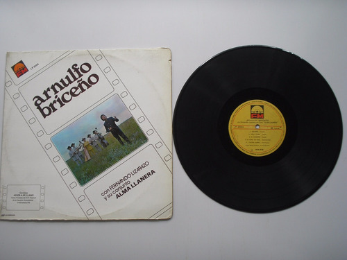 Lp Vinilo Arnulfo Briceño Y Conjunto Alma Llanera 1978