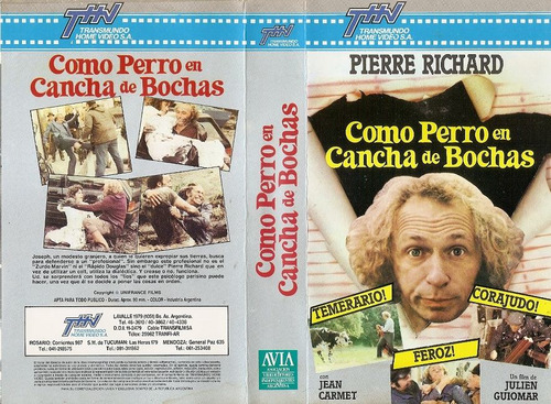 Como Perro En Cancha De Bochas Vhs Pierre Richard