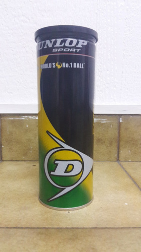 Tubo Pelotas De Tenis Dunlop X3