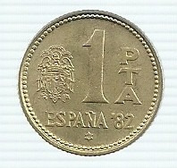 España 1 Peseta 1982