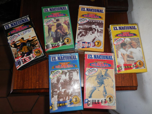 Peliculas Vhs La Historia De Los Mundiales  El Nacional