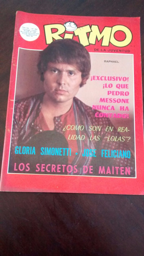 Revista Ritmo N° 268 - Raphael - Foto Vip N°18 P.mesone(396
