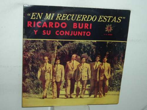 Ricardo Buri En Mi Recuerdo Estas Vinilo Argentino