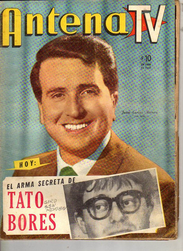 Revista / Antena / Tapa Uan Carlos Mareco /