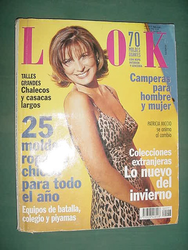 Revista Look 77 Patricia Miccio Ropa Moda Costura Sin Moldes