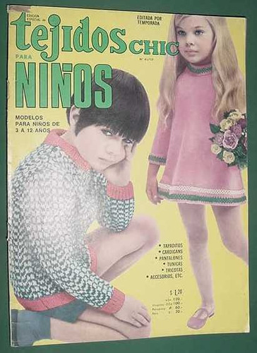 Revista Temporada Tejidos Chic Para Niños Sin Moldes