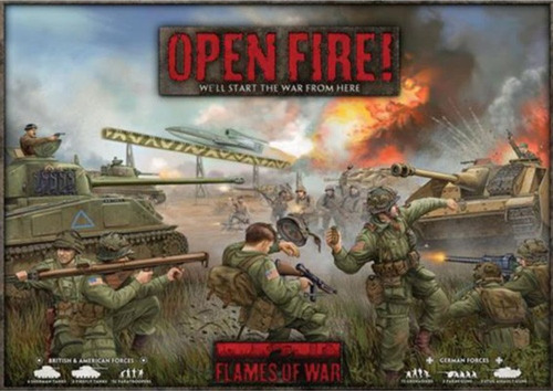 Open Fire ! Flames Of War Jogo Imp. Miniaturas Battlefront