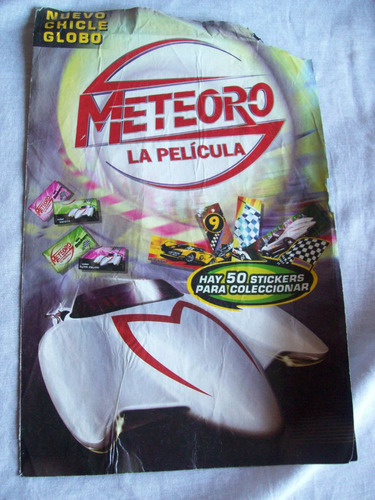 Albùm De Stickers De Meteoro La Pelicula