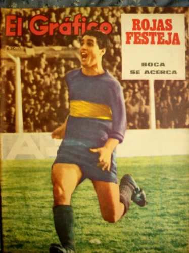 Rojitas De Boca / El Grafico 2397 De 1965 Ferro