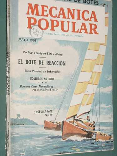 Revista Mecanica Popular 5/60 Botes Nautica Kolumaran Anual