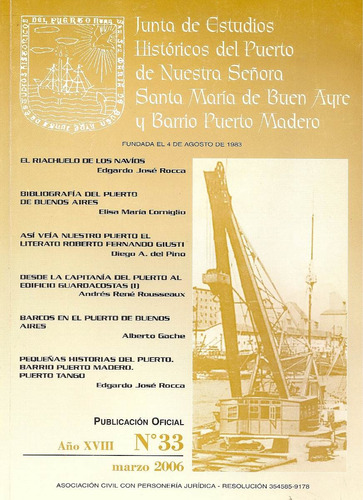Junta De Estudios Historicos Del Puerto De Nuestra Señora Sa