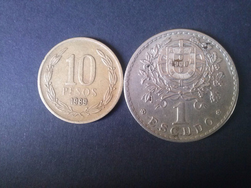 Moneda Portugal 1 Escudo Alpaca 1929 Excelente Estado (c24)