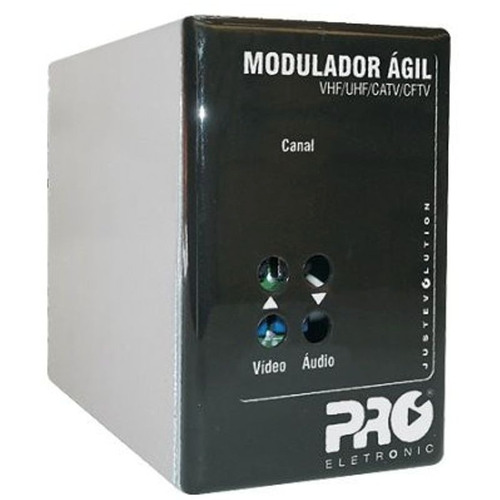 Modulador Ágil Vhf / Uhf / Catv / Cftv Pqmo-2600b Proeletr