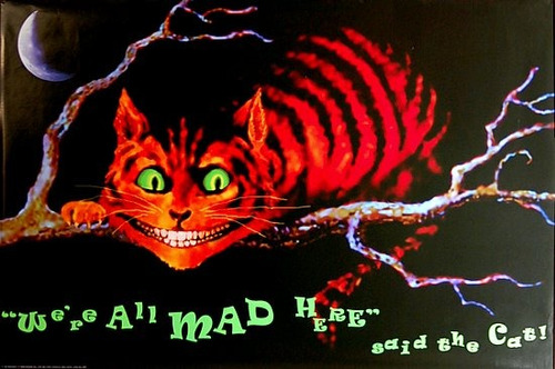 Alicia En El Pais De Las Maravillas - Cheshire Cat, Poster