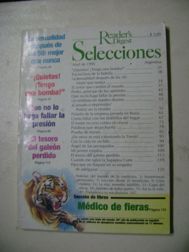 Revista Selecciones Del Readers Digest Abril De 1995 Nº 653