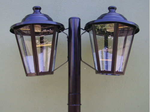 Farola De Exterior Columna Y Base Para Amurar 1032