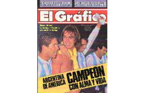 El Grafico 3746 Argentina Campeon Copa America