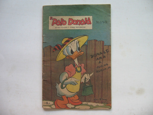 Revista Pato Donald - Walt Disney - Nº 596 - 1956