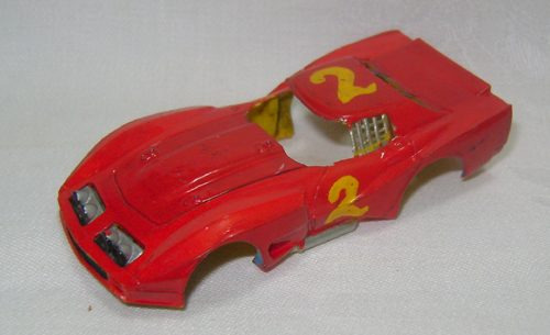 Autito Slot Car Aurora N 2 No Scalextric Tyco Autorama B4