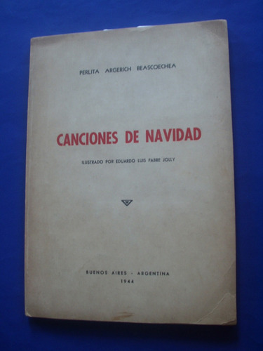 Canciones De Navidad - Perlita Argerich Beascoechea (1944)