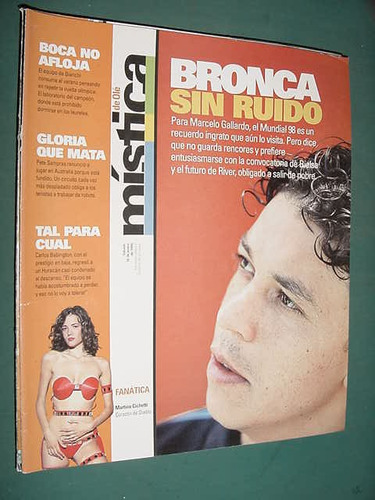 Revista Mistica 16/1/99 Poster Martina Cichetti Independient