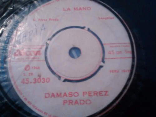 Vinilo Single De Damaso Perez Prado - El Taconazo ( F5