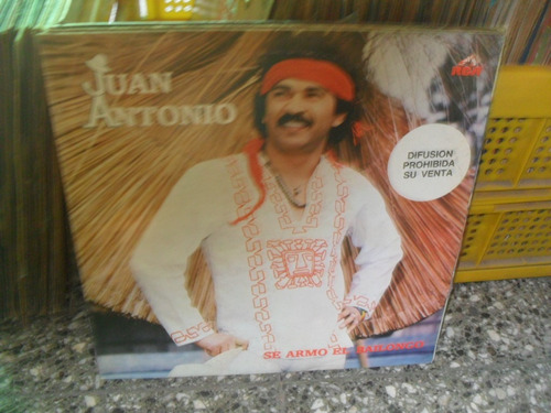 Juan Antonio Se Armo El Bailongo Vinilo Cumbia Cuarteto Nuev