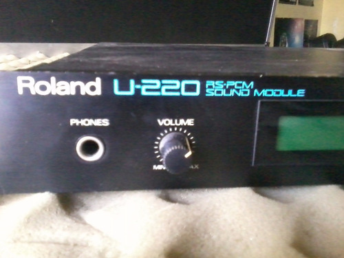 Modulo Sonido Midi Roland U220 Japon Gtia Envio Tarjeta!