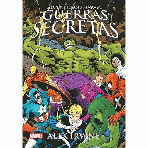 Livro Guerras Secretas - Super- Heróis Marvel - Frete 9,00