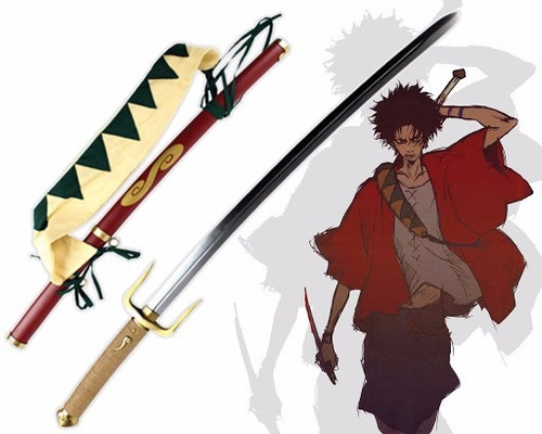 Espada De Mugen Typhoon De Samurai Champloo Anime Funda Filo