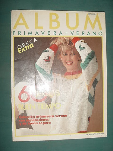 Revista Greca Extra Moda Album Primavera Jerseys Completa