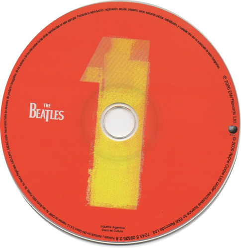 Cd Original Beatles 27 Singles Nº 1