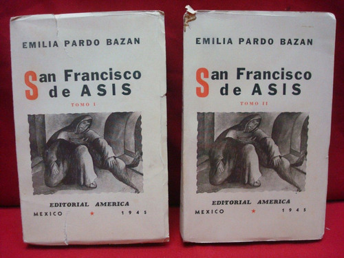 Emilia Pardo Bazán, San Francisco De Asís, Tomos 1 Y 2.