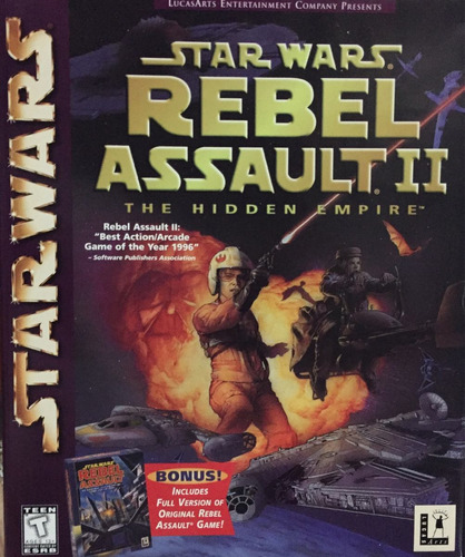 Star Wars Rebel Assault I Y Ii,abierto-nuevo Para Colección