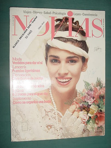 Revista Ajuar De Novias 4 Moda Ropa Lenceria Costura Bodas