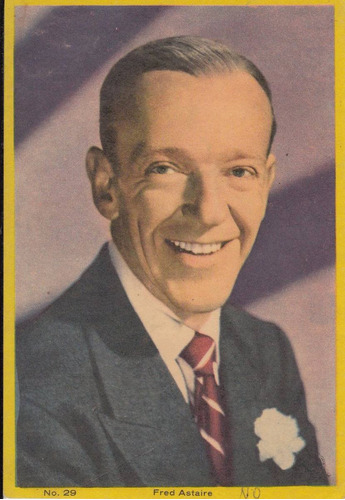 Cine Antigua Tarjeta Foto De Fred Astaire Vintage