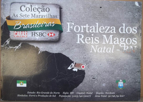 As Sete Maravilhas Brasileiras Caras Hsbc - 3 Vol. Kirigami