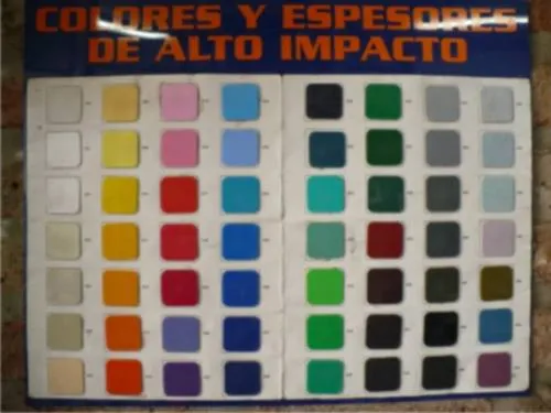 comprar Placas De Poliestireno Alto Impacto De Colores 2 X 1
