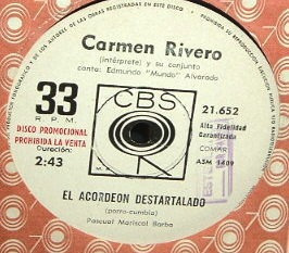 Carmen Rivero El Acordeon Destartalado Simple Argentino Pro