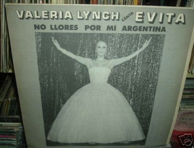 Valeria Lynch Canta Evita No Llores Por Mi Arg Lp Arg Pro